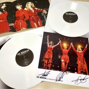 The Warning Live From Auditorio Nacional CDMX 2LP Vinyl Records Autographed